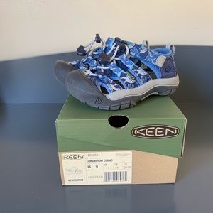 Toddler Keen Newport H2 Size 9 Blue Camo